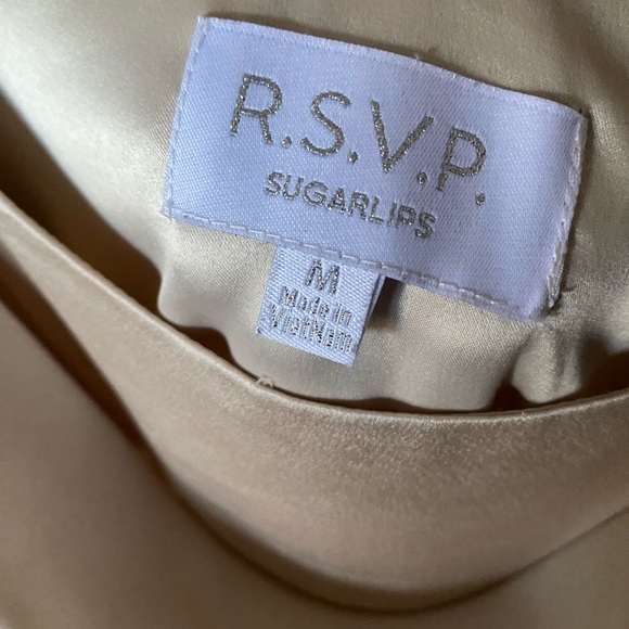 AZAZIE Champagne Bridesmaid Dress - Picture 5 of 6